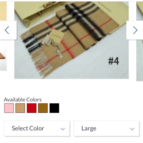 BEWARE Burberry Scarf Scarves - Picture 8 of 8